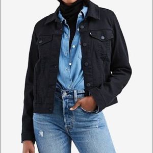 Levi’s Black Denim Trucker Jacket